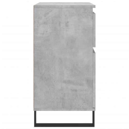 Komoda siva boja betona 60x35x70 cm od konstruiranog drva - Beton siva 1 Cijena