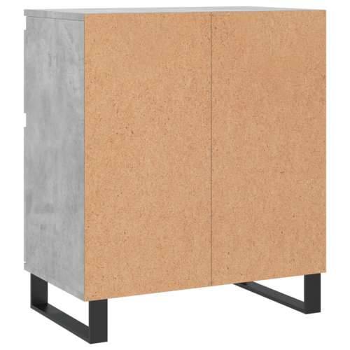 Komoda siva boja betona 60x35x70 cm od konstruiranog drva - Beton siva 1 Cijena