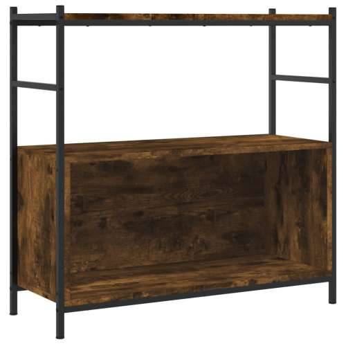 Regal za knjige boja hrasta 80 x 30 x 78,5 cm od drva i željeza Cijena