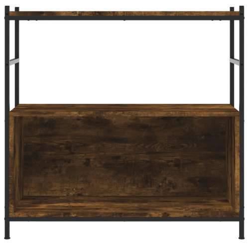 Regal za knjige boja hrasta 80 x 30 x 78,5 cm od drva i željeza Cijena