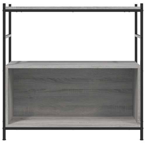 Regal za knjige siva boja hrasta 80x30x78,5 cm drvo i željezo Sivi hrast sonoma 1 78.5 cm Polica Cijena