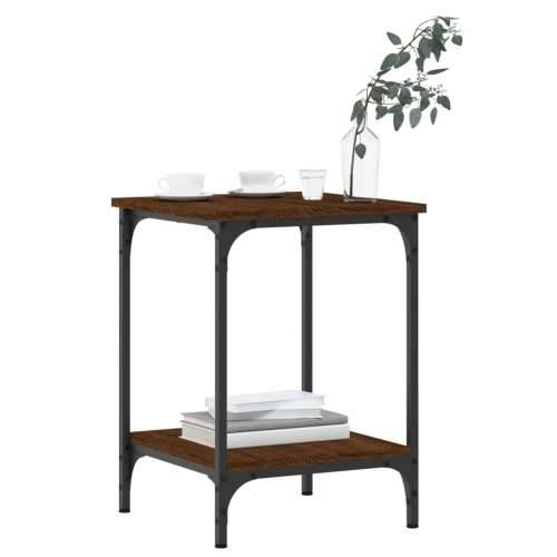 Stolić za kavu smeđa boja hrasta 40x40x55 cm konstruirano drvo Smeđi hrast 40 x 40 x 55 cm 1 Cijena