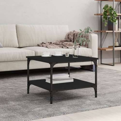 Stolić za kavu crni 55x55x40 cm od konstruiranog drva Crna 55 x 55 x 40 cm 1 Cijena