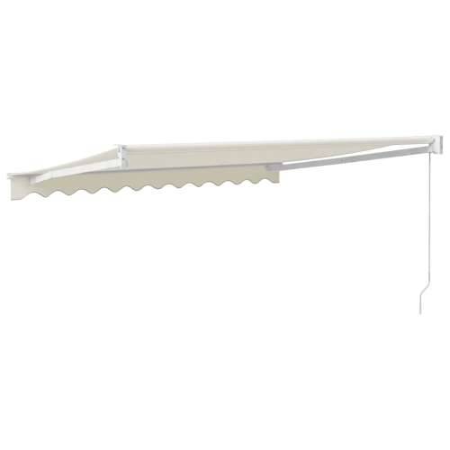 Tenda na uvlačenje krem 3,5 x 2,5 m od tkanine i aluminija Cijena