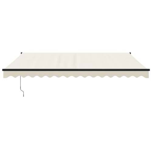 Tenda na uvlačenje krem 4 x 3 m od tkanine i aluminija - Krema 4 x 3 m 1 Cijena