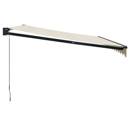Tenda na uvlačenje krem 4 x 3 m od tkanine i aluminija - Krema 4 x 3 m 1 Cijena