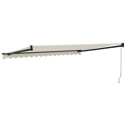 Tenda na uvlačenje krem 4 x 3 m od tkanine i aluminija - Krema 4 x 3 m 1 Cijena