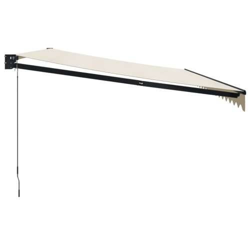 Tenda na uvlačenje krem 5 x 3 m od tkanine i aluminija - Krema 5 x 3 m 1 Cijena