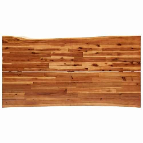 Blagovaonski stol sa živim rubom 160x80x75 cm od drva bagrema - 160 x 80 x 75 cm 1 Cijena