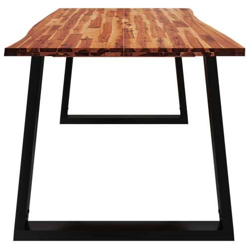Blagovaonski stol sa živim rubom 180x90x75 cm od drva bagrema 180 x 90 x 75 cm 1 Cijena