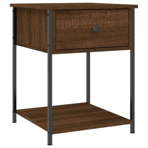 Noćni ormarići 2 kom boja hrasta 44x45x58 cm konstruirano drvo - Smeđi hrast 2 Cijena