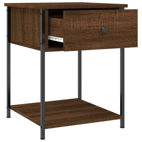Noćni ormarići 2 kom boja hrasta 44x45x58 cm konstruirano drvo - Smeđi hrast 2 Cijena
