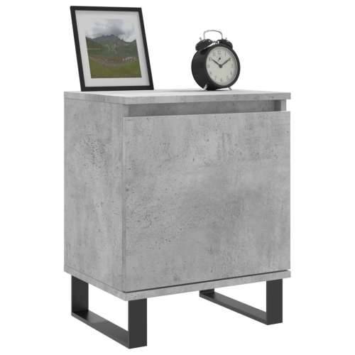 Noćni ormarići 2 kom boja betona 40x30x50 cm konstruirano drvo - Beton siva 2 Cijena