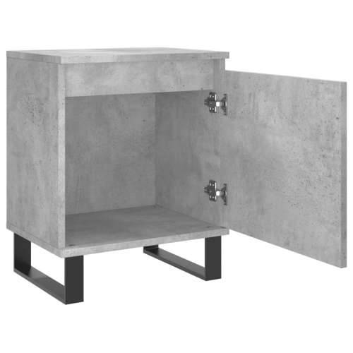Noćni ormarići 2 kom boja betona 40x30x50 cm konstruirano drvo - Beton siva 2 Cijena