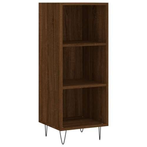 Komoda boja smeđeg hrasta 34,5x32,5x90 cm od konstruiranog drva - Smeđi hrast 1 Cijena
