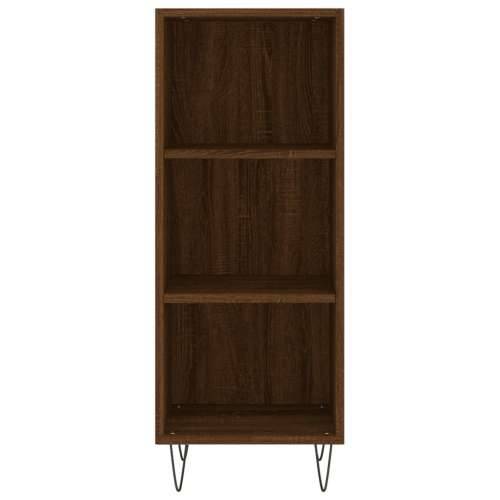 Komoda boja smeđeg hrasta 34,5x32,5x90 cm od konstruiranog drva - Smeđi hrast 1 Cijena