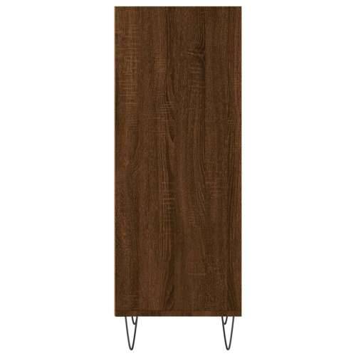 Komoda boja smeđeg hrasta 34,5x32,5x90 cm od konstruiranog drva - Smeđi hrast 1 Cijena