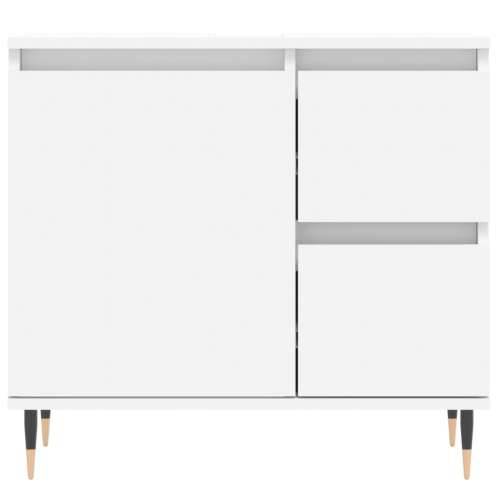 Kupaonski ormarić bijeli 65 x 33 x 60 cm od konstruiranog drva - Bijela 1 Cijena