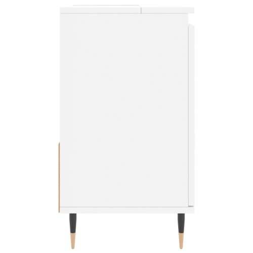Kupaonski ormarić bijeli 65 x 33 x 60 cm od konstruiranog drva - Bijela 1 Cijena