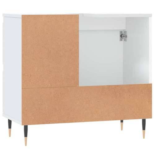 Kupaonski ormarić bijeli 65 x 33 x 60 cm od konstruiranog drva - Bijela 1 Cijena