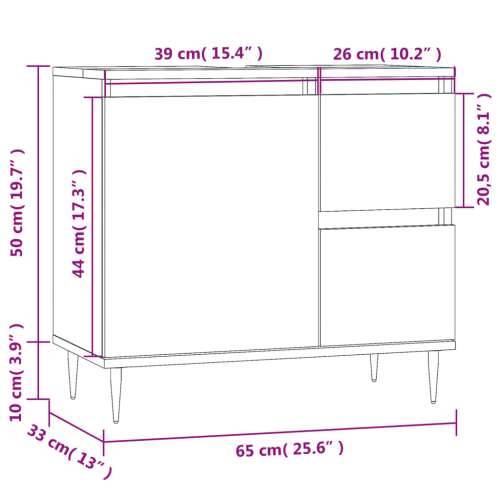 Kupaonski ormarić bijeli 65 x 33 x 60 cm od konstruiranog drva - Bijela 1 Cijena