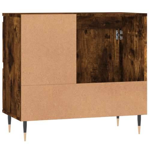 Kupaonski ormarić boja hrasta 65 x 33 x 60 cm konstruirano drvo - Dimljeni hrast 1 Cijena