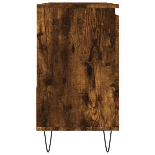 Kupaonski ormarić boja hrasta 65 x 33 x 60 cm konstruirano drvo - Dimljeni hrast 1 Cijena
