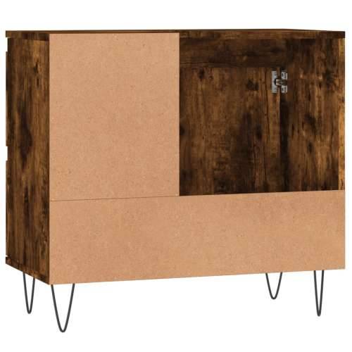 Kupaonski ormarić boja hrasta 65 x 33 x 60 cm konstruirano drvo - Dimljeni hrast 1 Cijena