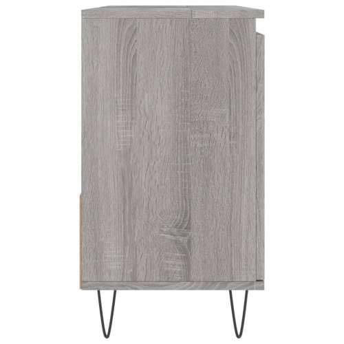Kupaonski ormarić boja hrasta 65 x 33 x 60 cm konstruirano drvo Sivi hrast sonoma 1 Cijena