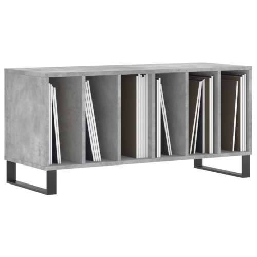 Ormarić za ploče boja betona 100 x 38 x 48 cm konstruirano drvo Beton siva 1 Cijena