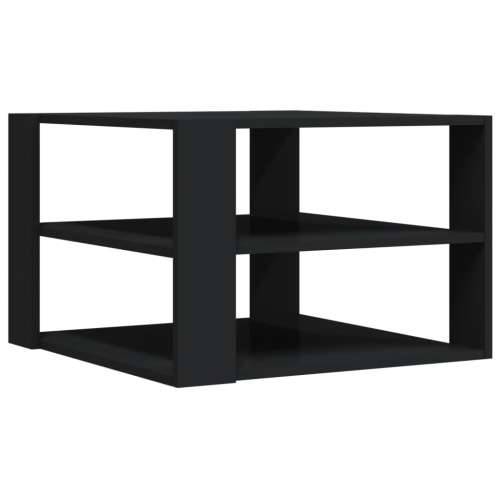 Stolić za kavu crni 59,5 x 59,5 x 40 cm od konstruiranog drva Crna 1 Cijena