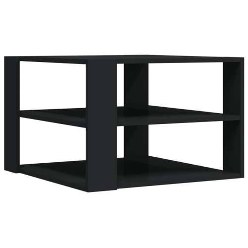 Stolić za kavu crni 59,5 x 59,5 x 40 cm od konstruiranog drva Crna 1 Cijena