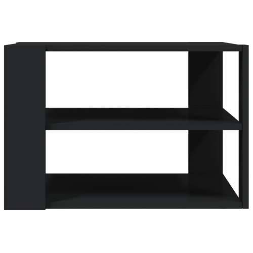Stolić za kavu crni 59,5 x 59,5 x 40 cm od konstruiranog drva Crna 1 Cijena