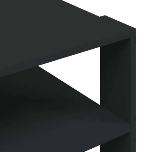 Stolić za kavu crni 59,5 x 59,5 x 40 cm od konstruiranog drva Crna 1 Cijena