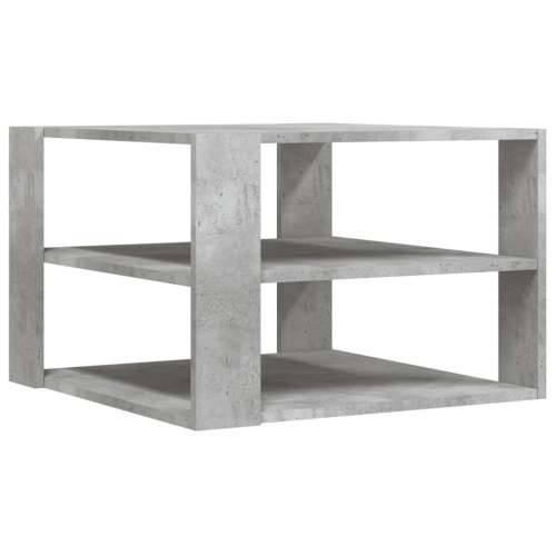 Stolić za kavu boja betona 59,5x59,5x40 cm konstruirano drvo Cijena