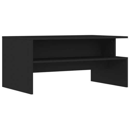 Stolić za kavu crni 90 x 55 x 42,5 cm od konstruiranog drva - Crna 1 Cijena