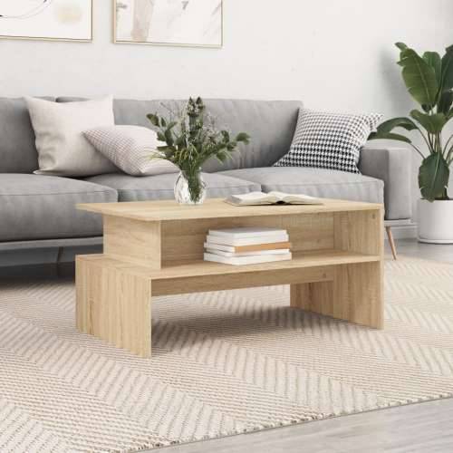 Stolić za kavu boja hrasta 90 x 55 x 42,5 cm konstruirano drvo - sonoma hrast 1 Cijena