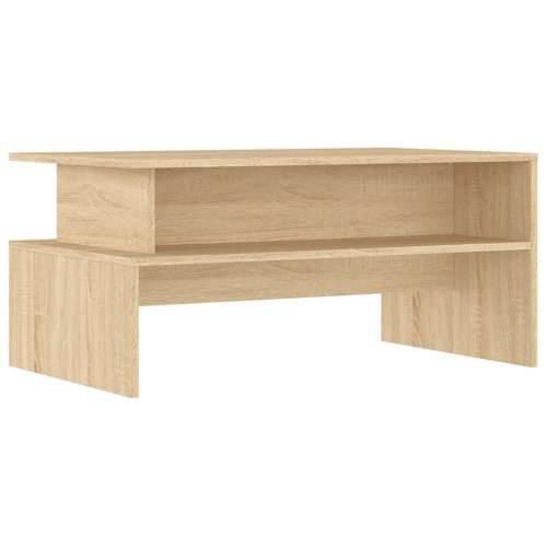 Stolić za kavu boja hrasta 90 x 55 x 42,5 cm konstruirano drvo - sonoma hrast 1 Cijena