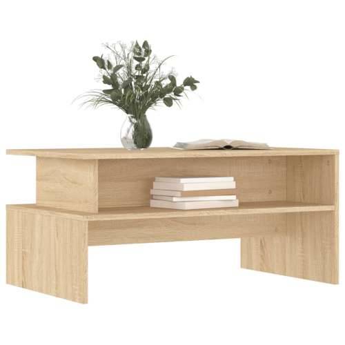 Stolić za kavu boja hrasta 90 x 55 x 42,5 cm konstruirano drvo - sonoma hrast 1 Cijena