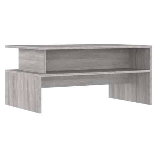 Stolić za kavu siva boja hrasta 90x55x42,5 cm konstruirano drvo - Sivi hrast sonoma 1 Cijena