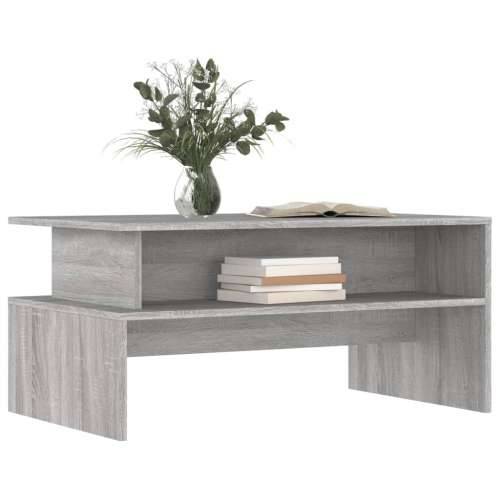 Stolić za kavu siva boja hrasta 90x55x42,5 cm konstruirano drvo - Sivi hrast sonoma 1 Cijena