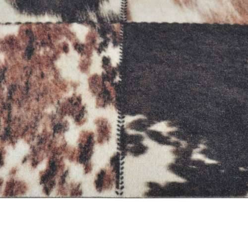 Kuhinjski tepih perivi životinjska koža 60 x 300 cm baršunasti Cijena