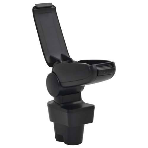 Naslon za ruke za automobil crni 12 x 36 x (33,5 - 48) cm ABS 1 peugeot 207/207 sw/207 cc (2006) Cijena