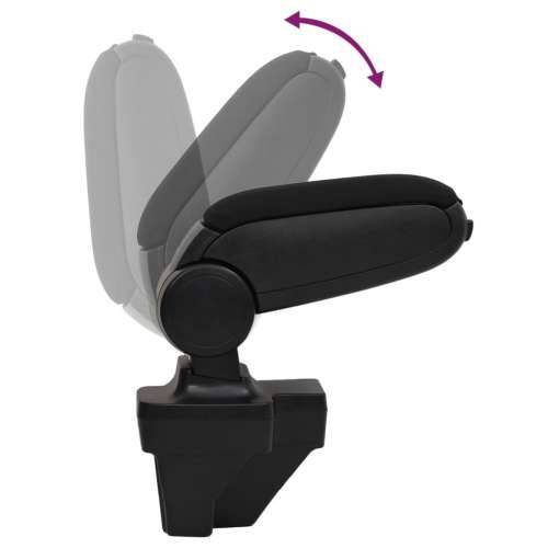 Naslon za ruke za automobil crni 15 x 35 x (33 - 49,5) cm ABS - 1 renault clio lhd mk5 (after 2019) Cijena