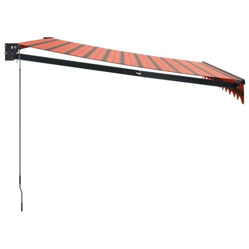 Tenda na uvlačenje narančasto-smeđa 3,5x2,5 m tkanina/aluminij - Narančasta 3.5 x 2.5 m 1 Cijena