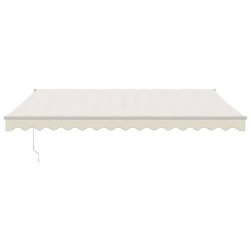 Automatska tenda na uvlačenje krem 4,5 x 3 m - Krem i bijela 4.5 x 3 m 1 Cijena