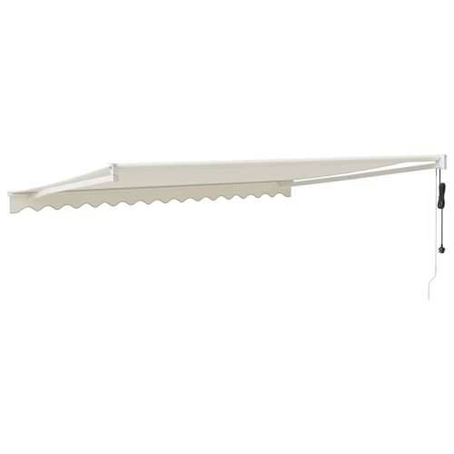 Automatska tenda na uvlačenje krem 4,5 x 3 m - Krem i bijela 4.5 x 3 m 1 Cijena