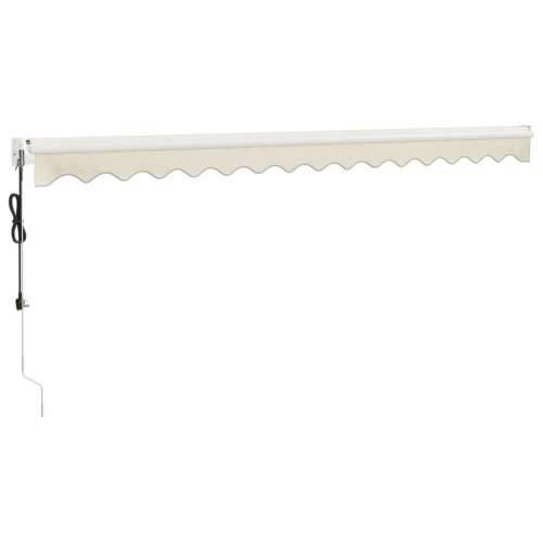 Automatska tenda na uvlačenje krem 4,5 x 3 m - Krem i bijela 4.5 x 3 m 1 Cijena