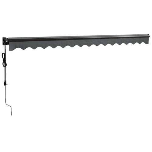 Automatska tenda na uvlačenje antracit 4,5 x 3 m - Antracit (sivi okvir) 4.5 x 3 m 1 Cijena