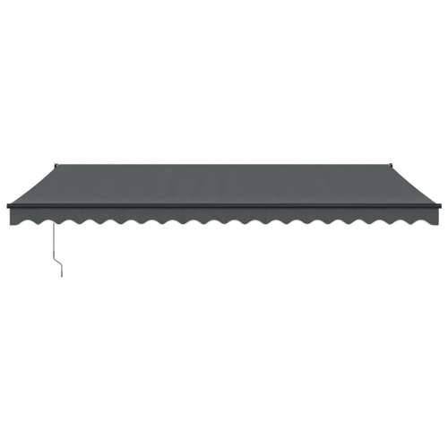 Automatska tenda na uvlačenje antracit 5 x 3 m - Antracit (sivi okvir) 5 x 3 m 1 Cijena